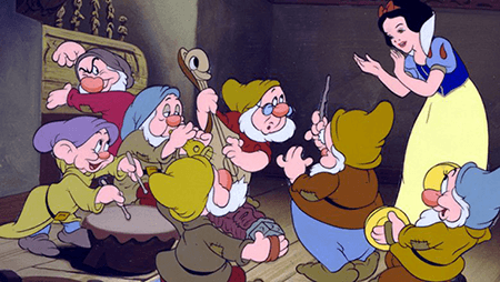 Disney’s Snow White and the Seven Dwarfs, 1937